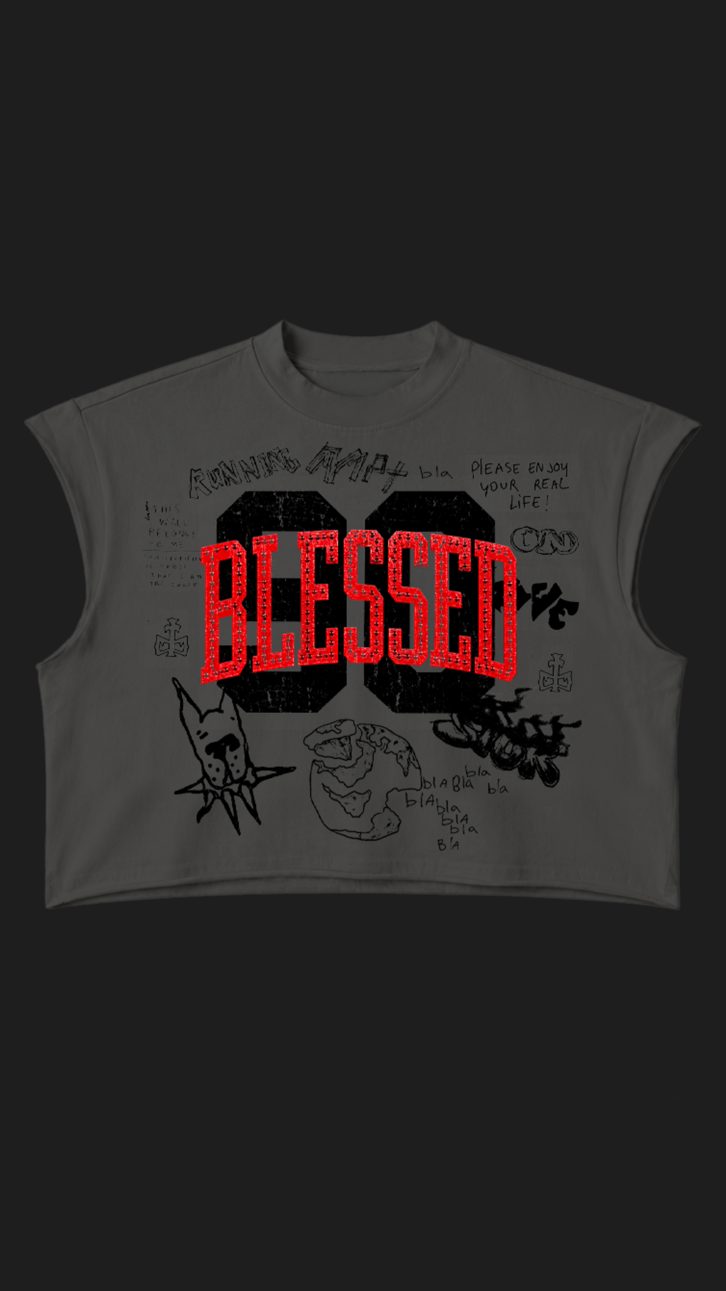 TANK TOP SCRIBBLES