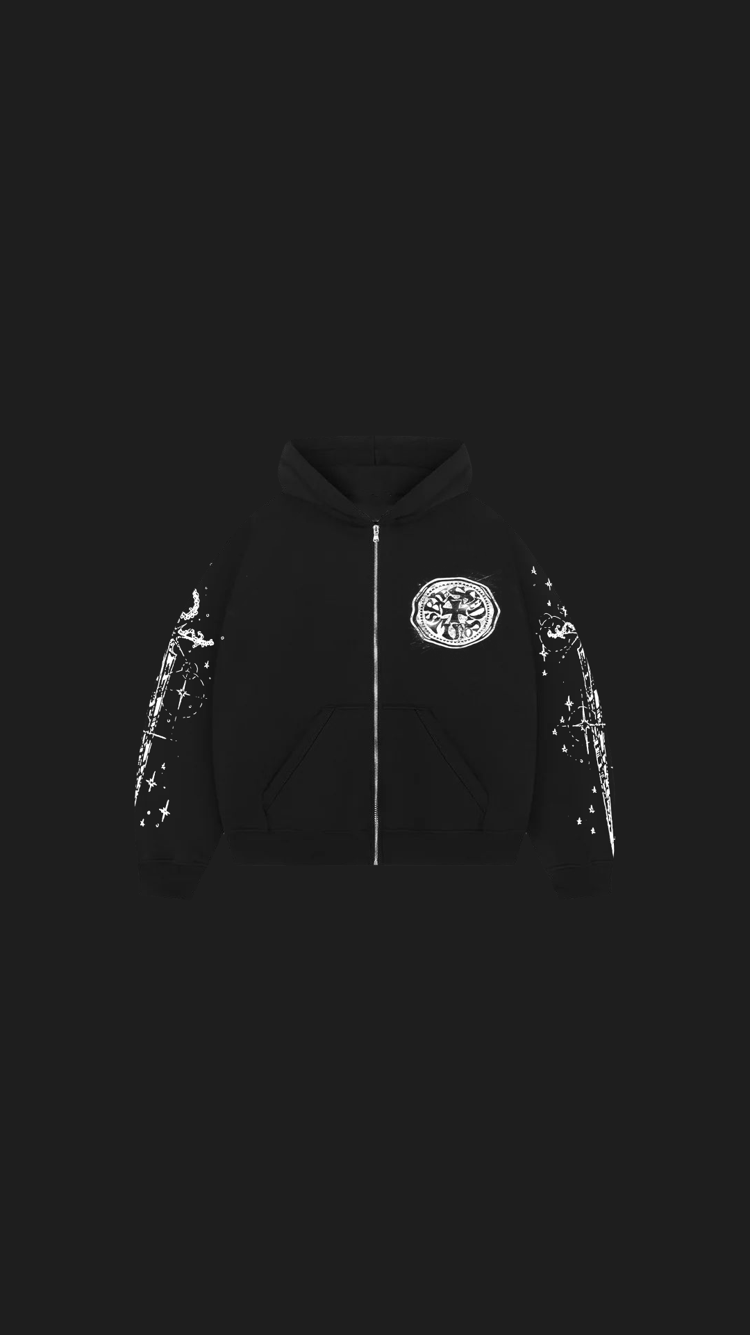 BLESSED ZIP HOODIE