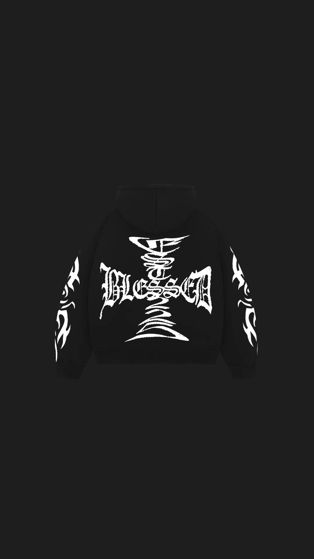 CROSS ZIP HOODIE – BLESSY OFFICIAL SHOP