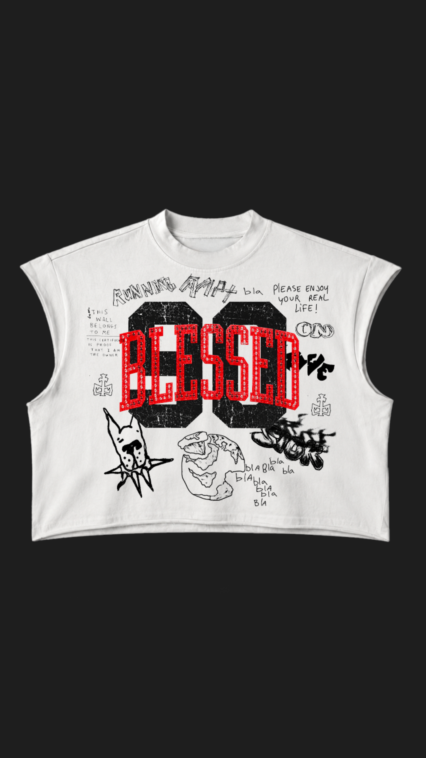 TANK TOP SCRIBBLES