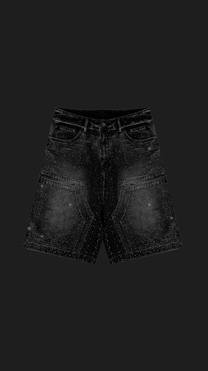 CRYSTAL DOUBLE KNEE JORTS