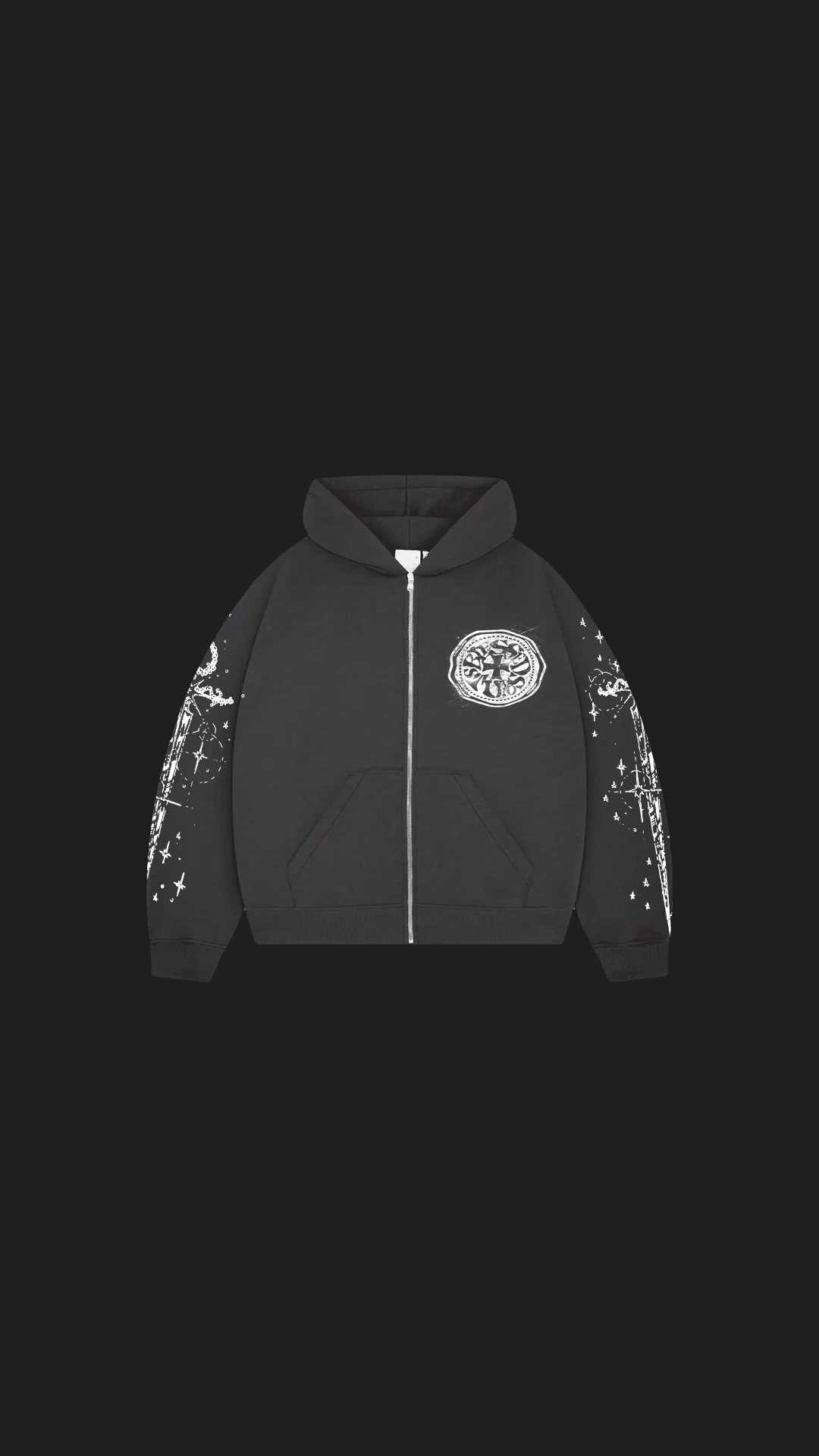 BLESSED ZIP HOODIE