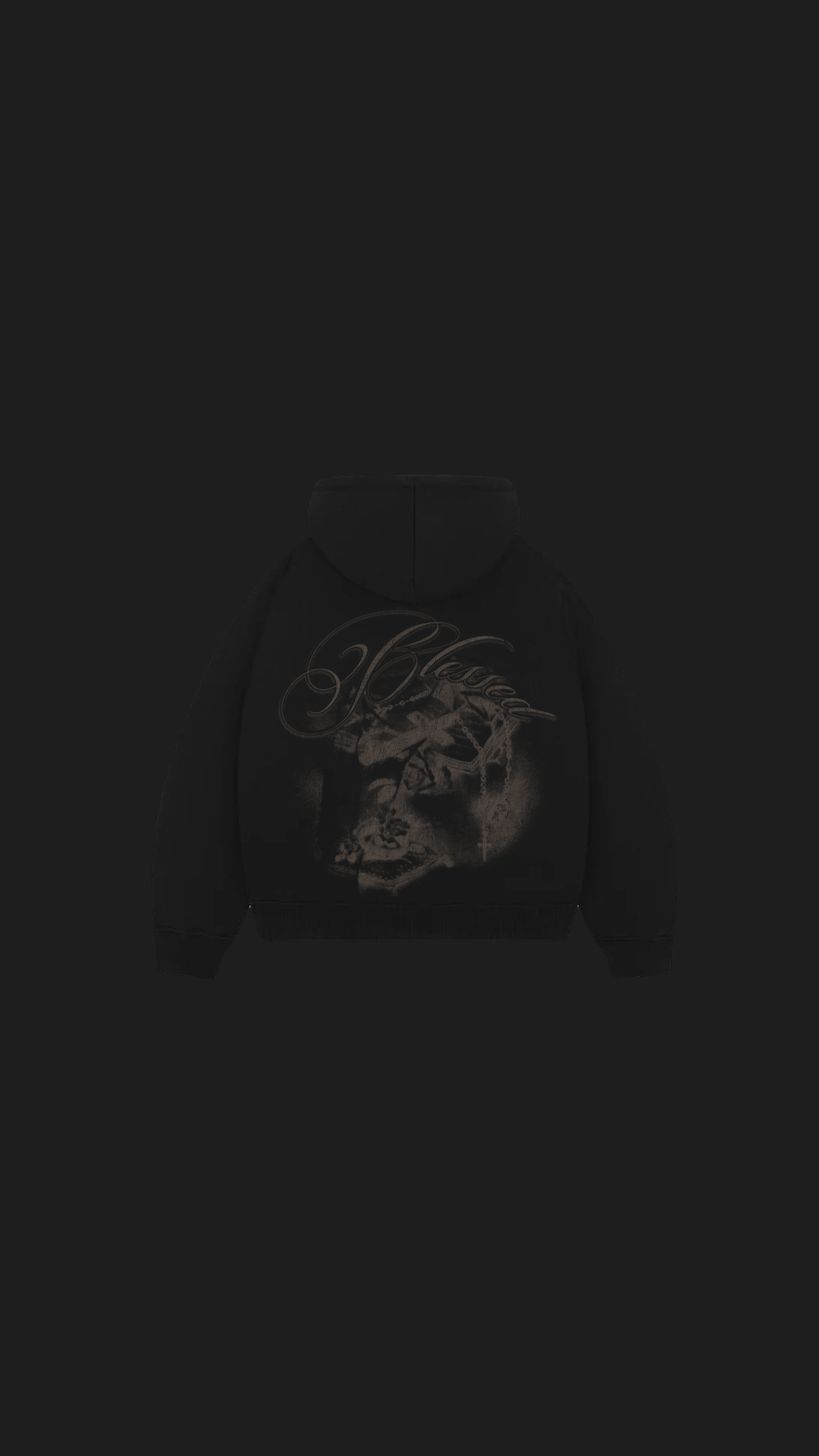 BLESSED ZIP HOODIE