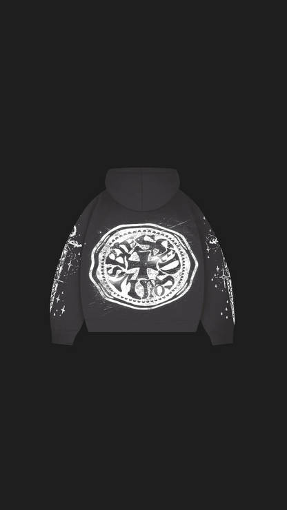 BLESSED ZIP HOODIE