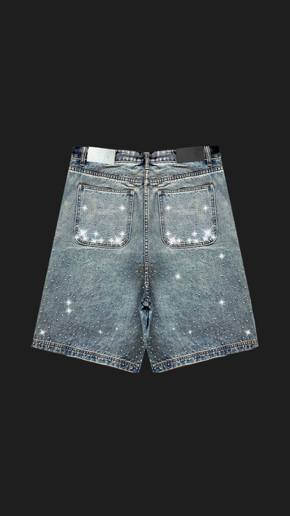 CRYSTAL DOUBLE KNEE JORTS