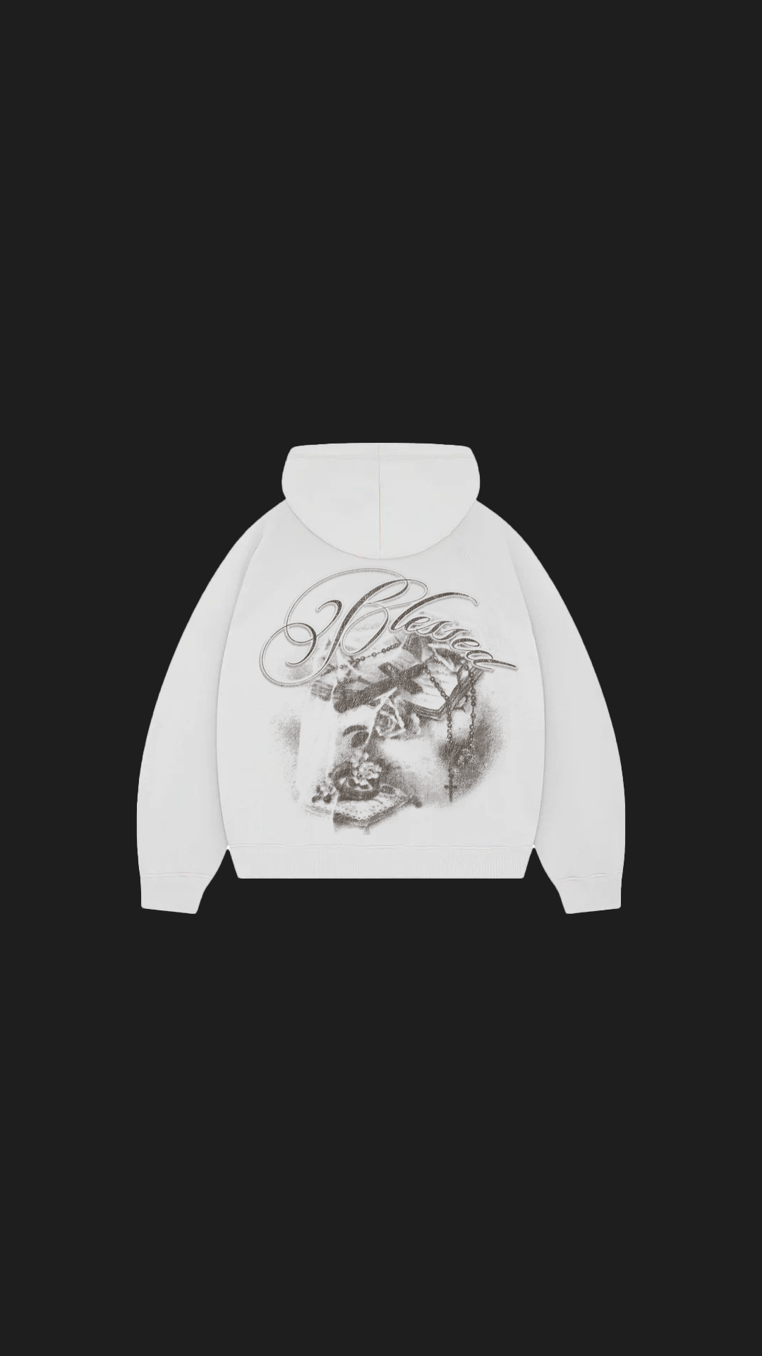 BLESSED ZIP HOODIE