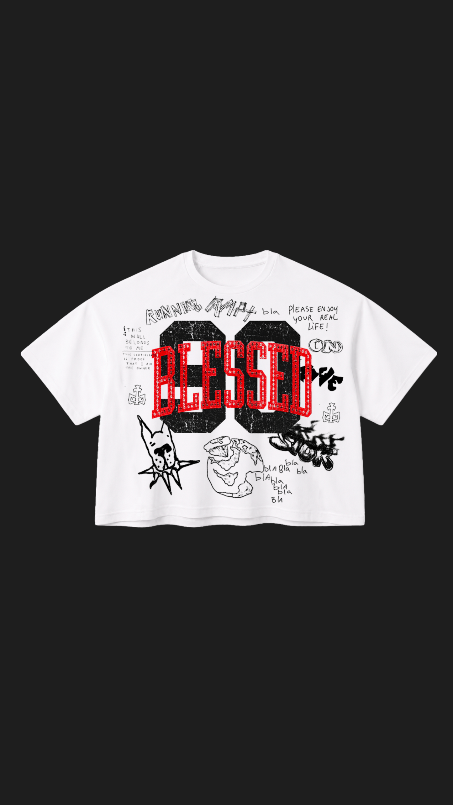 SCRIBBLES TEE
