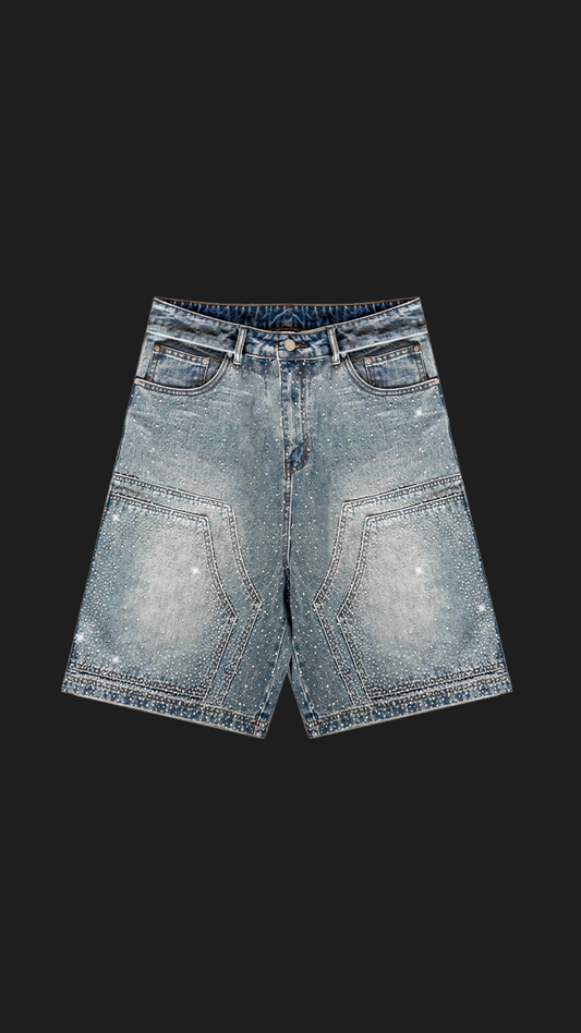 CRYSTAL DOUBLE KNEE JORTS